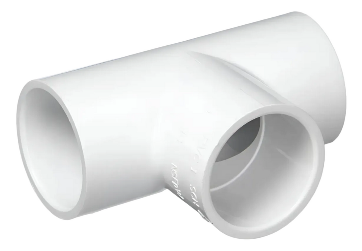 TEE 1 1/2" PVC C40 CEMENTAR
