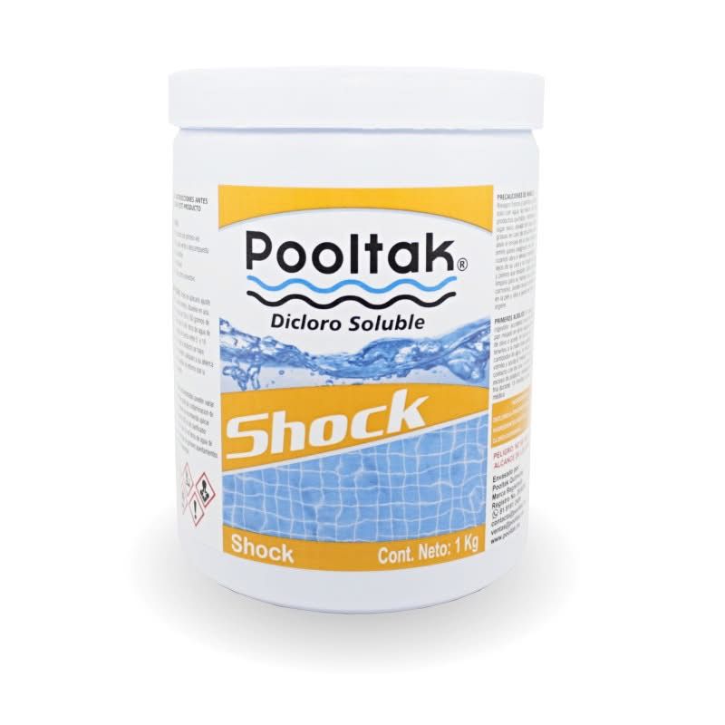 SHOCK DICLORO SOLUBLE POOLTAK 1KG