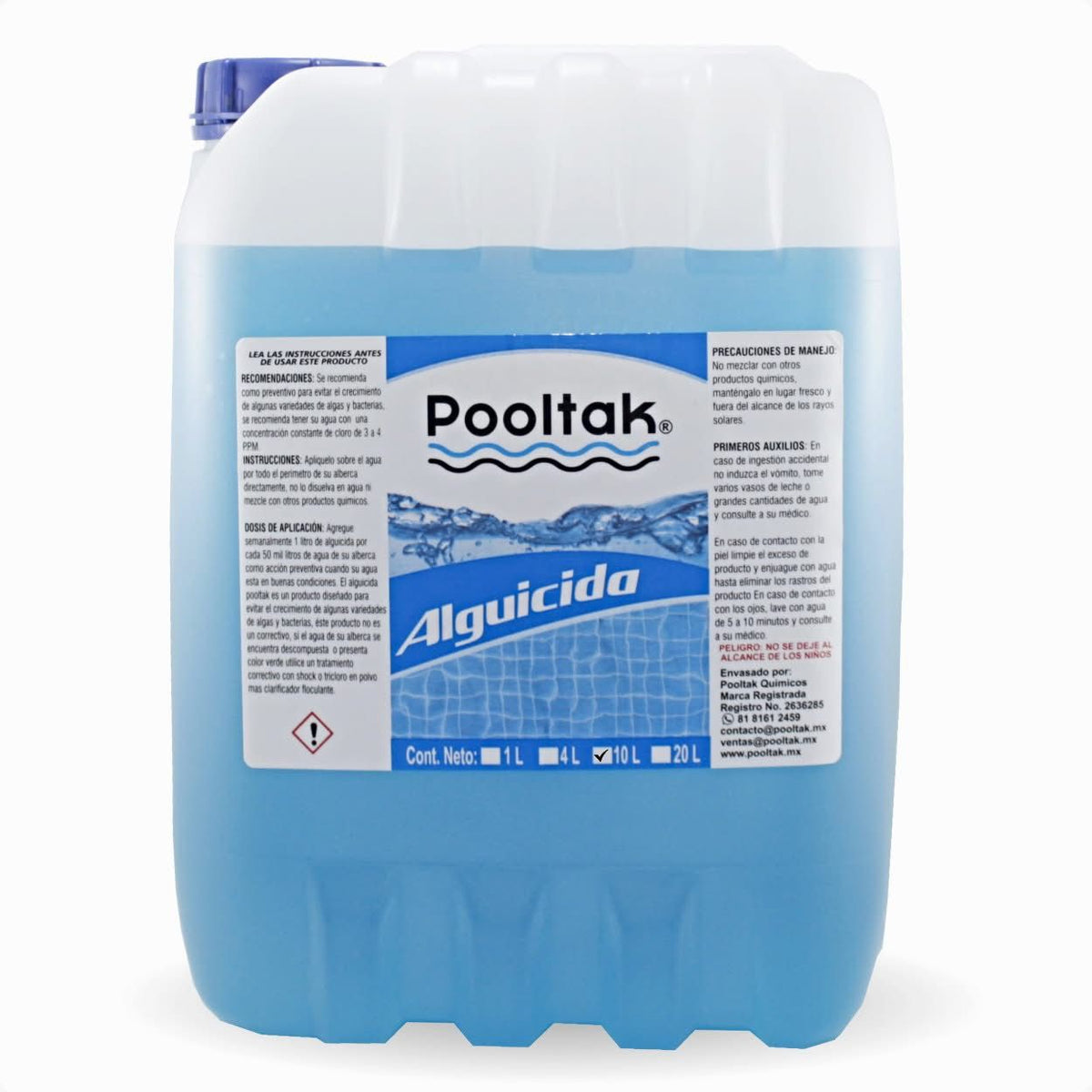 ALGUICIDA POOLTAK 20L